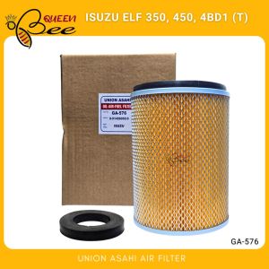 QUEENBEE Union Asahi Air Filter for Isuzu Elf 350 450 4BD1 (T) GA-576 8-91456052-0