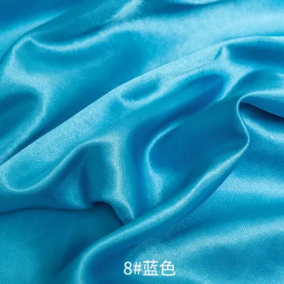 26 Colors Satin Fabric By The Meters Skirt Lining Material Wedding Decoration Fabric Box Lining DIY Clothing Sewing Background