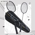 ALP ไม้แบดมินตันกระเป๋าแร็กเก็ตปกการฝึกอบรมพอดี2 Racquets ผู้ใหญ่เด็กไหล่เดี่ยว Racquette กระเป๋ากีฬาคาวาซากิ. 