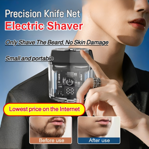 German imported magnetic blade electric shaver/suspended blade shaver/portable car shaver/double-head electric high-power shaver