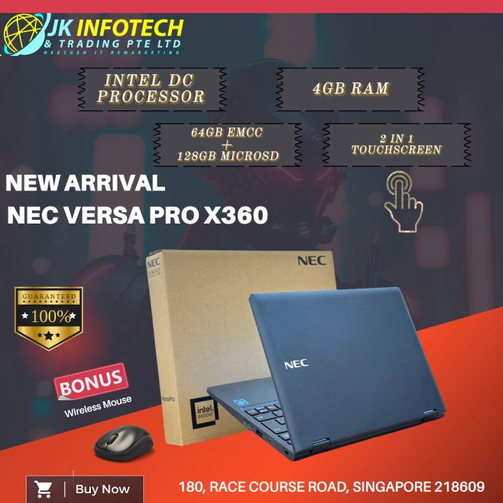 NEW ARRIVAL] BRAND NEW FLIP TOUCHSCREEN , NEC VERSA PRO X360