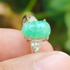Wood Energy Pixiu Ring 🌱- Growth Catalyst (Sku: s925ring34)