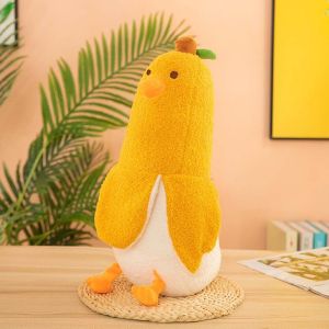 YOUSHI TOP Christmas Gifts Soft Toy Sofa Cushion Banana Plush Plants Plush Pillow Duck Plush Doll Banana Stuffed Toys Banana Duck Plush Toy Stuffed Toys