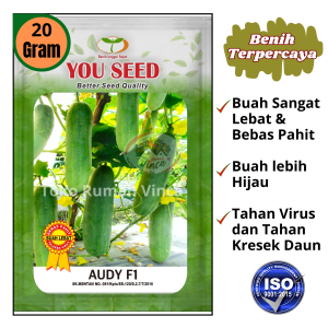 Benih Bibit Biji Timun Baby AUDY F1 20gr Timun Lalap dari Cap You seed