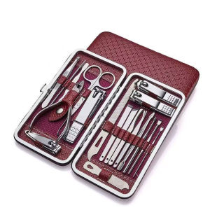 Redmond 19PCS Professional Stainless Steel Manicure Pedicure Set Nail Clippers
