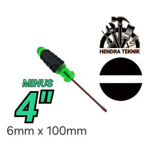 OBENG BAJA S2 Obeng gagang karet +/- 4" 5" 6" 8" 10" 12" obeng minus / plus 100mm 125mm 150mm 200mm 250mm 300mm obeng mekanik bengkel 10cm 12cm 15cm 20cm 25cm 30cm