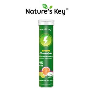 Ready stock 🇲 🇾 [BUY MORE GET MORE]Natures Key Sports Electrolyte Effervescent Tablets Rehydration Vitamin Mineral 20tabs