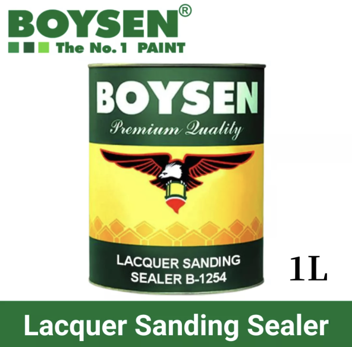 S.W BOYSEN LACQUER SANDING SEALER B-1254 1Liter/4Liter #223 | Lazada PH