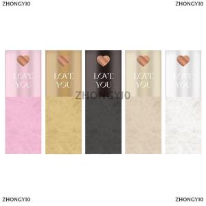 [COD] ZHONGYI0 10pcs Đơn Tăng tay áo hoa gói túi bó hoa bao bì túi rõ ràng giấy bóng kính hoa giấy gói cho ngày Valentine