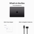 14-inch MacBook Pro: Apple M3 Max chip with 14‑core CPU and 30‑core GPU, 1TB SSD. 