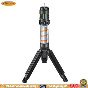 [Chinatera Brand Store]3 in 1 Mosquito Repeller Lamp with Triangle Bracket Camping Lantern Telescoping Tripod Outdoor Light for Outdoor Camping