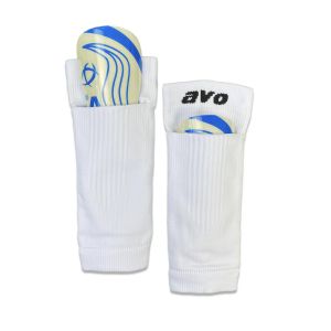 Sarung Deker Shin Guard Olahraga Sepak Bola Futsal Pad Avo Holder Pelindung Tulang Kering Tebal