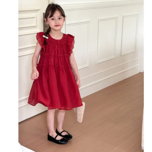 DR2 Dress Gaun Anak Perempuan Elegan Renda Manis