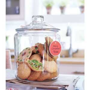 [MKS GLASS TW-548]TOPLES KACA JUMBO 6 LITER TOPLES KUE TOPLES MAKANAN UKURAN 6 LITER