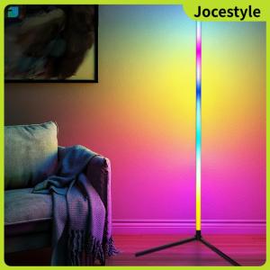 [Jocestyle] RGB Corner Floor Lamp App & Remote Control LED Corner Lamp for Gaming Room