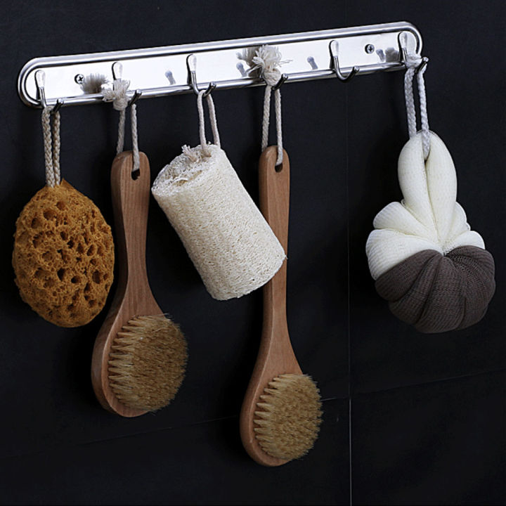 MFYS Creative Wall Mounted Hook for Hanging Clothes Hats Scarf Keys Decorative Wood Robe Hook for Children's Room with Screws - 13
