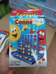 พร้อมส่ง เกมส์กระดานฝึกสมอง Bingo 4 in เกมส์บิงโกหยอดเหรียญ Connect บอร์ดเกมส์ บิงโกเรียงสี่