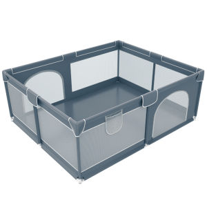 คอกกั้นเด็ก คอกกั้นเด็กตาข่าย ที่กั้นคอกเด็ก คอกผ้าตาข่าย รั้วคลานเด็ก รั้วความปลอดภัยของเด็ก รั้วเด็ก สูง 68 cm ระบายอากา คอกกั้นเด็ก