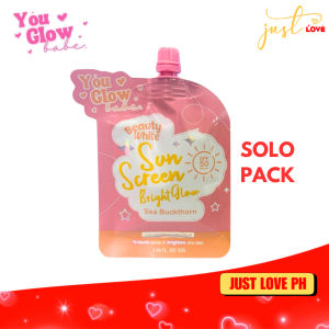 YOU GLOW BABE BEAUTY WHITE SUNSCREEN with Sea Buckthorn 25g SPF 50 PA+++ Facial Sunscreen SUNBLOCK