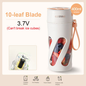 Nhà cuộc sống Máy ép trái cây máy trộn sạc USB 10 Lưỡi có thể Đè Bẹp khối đá lập phương đồ gia dụng đa chức năng Máy Xay Ép Trái Cây điện mini xách tay