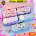 Tempat Pensil Anak Perempuan Alat Tulis Cewek Sekolah Terbaru Murah Case Serbaguna Simple Elegan Korean Pouch Style Karakter 2022 Kotak Sd Cowok Smp Tk Sma Lucu Laki2 Dusgrip Yang Lagi Viral Aesthetic Korea Kotak Pensil Dekompresi Perempuan Lucu YV470. 