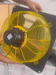 Industrial Exhaust Fan 16 Inch Powerful Air Cooling Suction Exhaust Extractor Fan Ac Dc Metal Industrial Fan Heavy Duty Exhaust Fan