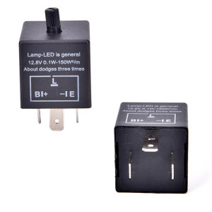KingBe รีเลย์ไฟกระพริบ LED 3-Pin 12V สำหรับ CF13สัญญาณไฟเลี้ยว