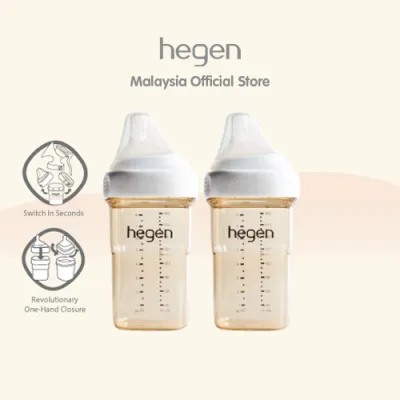 Hegen PCTO™ 240ml/8oz Feeding Bottle PPSU (2-pack)