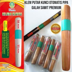 KLEM PUTAR OTOMATIS GALA PIPA SAWIT ALUMUNIUM LEBIH MUDAH DALAM MEMANJANG DAN MEMENDEKKAN PIPA SAWIT TINGGAL PUTAR UNTUK MENGUNCI DAN MEMUTAR BERLAWANAN ARAH UNTUK MEMBUKA KUNCI DAN MERUBAH TINGGI RENDAH GALA BAHAN DARI KAYU BERKUALITAS TINGGI DAN KARET S