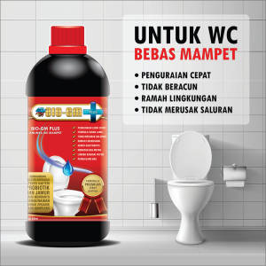 Bio Gm Plus Solusi mwngatasi wc penuh tanpa  sedot dan mengatasi wc mampet