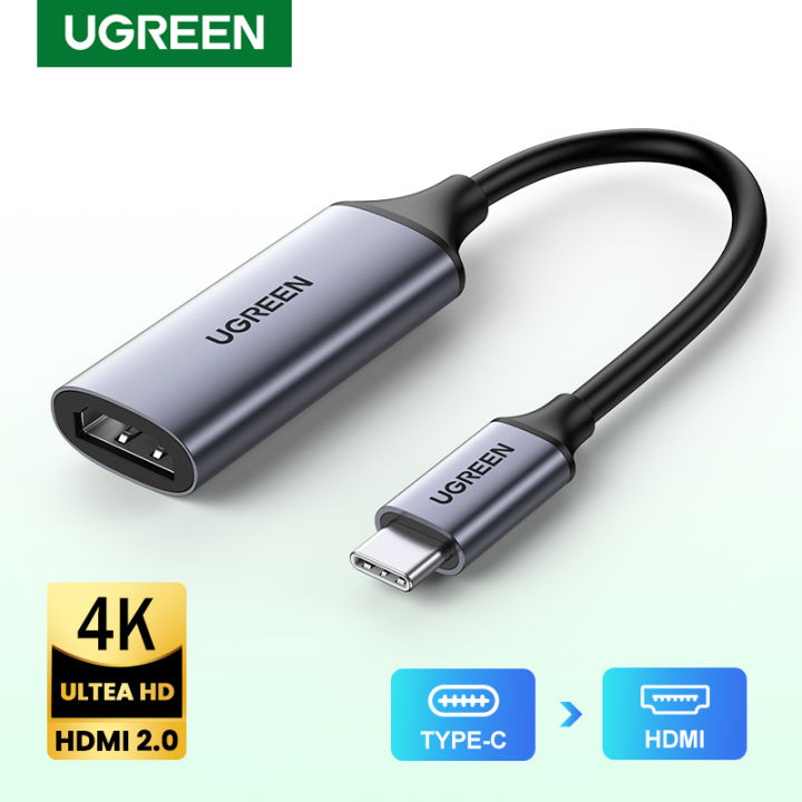 4K USB C Naar HDMI Kabel 6ft – Type C Adapter Voor Laptop, Telefoon En Projector