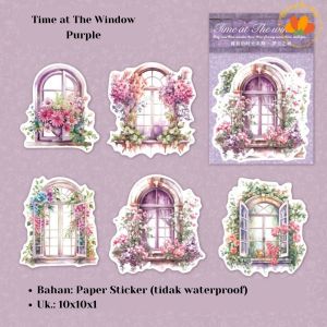 10pcs stiker aesthetic nature floral sticker set retro vintage stiker cantik dekorasi journal scrapbook diy