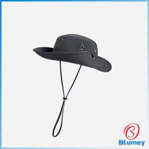 Blumey หมวกคาวบอยตะวันตก หมวกกันแดด ปรับได้ ปีกกว้าง เดินป่า Sun hat