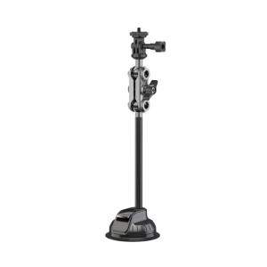 DOUBLEL Strong Adsorption Force Car Suction Cup Mount 360-Degree Rotatable Stable Fixing 360° Rotatable Mount Stable Recording Durable Sturdy Material Vehicle-Mounted Accessory Car Windshield