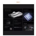 DEG1 eGPU Minisforum Oculink Thiết bị Dock kết nối CARD VGA rời, có hỗ trợ cổng NVME WIFI [NAVA]. 