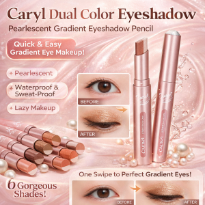 Caryl Dual Color Eyeshadow Pearlescent Gradient Eyeshadow Pencil Lazy Makeup