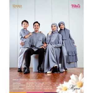 SARIMBIT RAYA SERIES HYRA MIDNIGHT BLUE SARIMBIT NIBRAS 2025