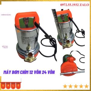 Máy bơm chìm 12V công suất 180W lưu lượng nước 70l/p