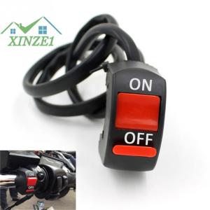 XZ✨✨✨ Xe Máy ATV xe đạp tay lái tai nạn nguy hiểm ánh sáng on off Kill Nút chuyển đổi Fu