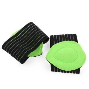 YUOO 1Pair Arch Support Sleeve Cushioned Soft Elastic Gel Pad Fabric for Flat Foot Pain Relief Plantar Fasciitis Heel Spurs