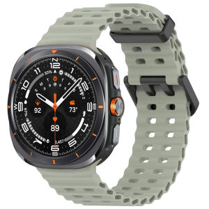 Original strap for Samsung Galaxy Watch ultra 47mm accessories Marine silicone sport bracelet Correa Galaxy Watch 7 Ultra band