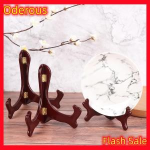 Oderous Wooden Easel Wood Wedding Table Photo Card Stand Plate Display Holder Home Decor