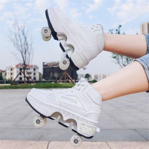 KICK ROLLER SHOES |ROLLERSHOES - SEPATU RODA  Empat Roda Roller skates adult | sepatu Roda viral