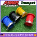 KINGDRAG UNIVERSAL THROTTLE BODY AIR HOSE TRUMPET TROMPET VELOCITY RUBBER GETAH 32MM-42MM Y15 Y15ZR Y16 RS150 RS V1 V2 CARBURTEOR PIPE HOSE JOINT. 