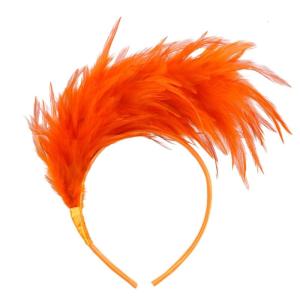 Festival Plume Hairband For Dance Event Costume Hairband Stage Performances Hairhoop 1920S Theme Event Dressingup Props