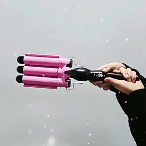 AE22mm Fully automatic triple-barrel waver for water waves and big waves electric curling iron in stock