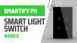 SMARTIFY WIFI Light Switch NO NEUTRAL 1-WAY Touch Glass WHITE (LSGU03X +CAPACITOR NO HUB 220V <150W 1/2/3/4 Gang | Voice Remote App) TUYA SMART LIFE GOOGLE ALEXA