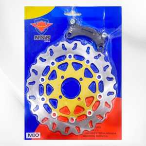 PIRINGAN DISC CAKRAM DEPAN PLUS BREKET 260MM PNP MIO MIO SOUL MIO SMILE MIO LUBANG 4 ISTANAMOTOR55