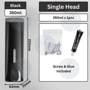 Wall Soap Dispenser Bathroom Shampoo Dispenser Soap Dispenser Toilet Sanitizer Dispenser Hand Soap Dispenser Tandas