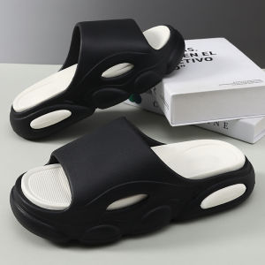 WomenS Slippers 5.0 Thick-Soled Home Non-Slip Odor-Resistant CoupleS EVA Slide Sandals Summer Outdoor Sandals For Women